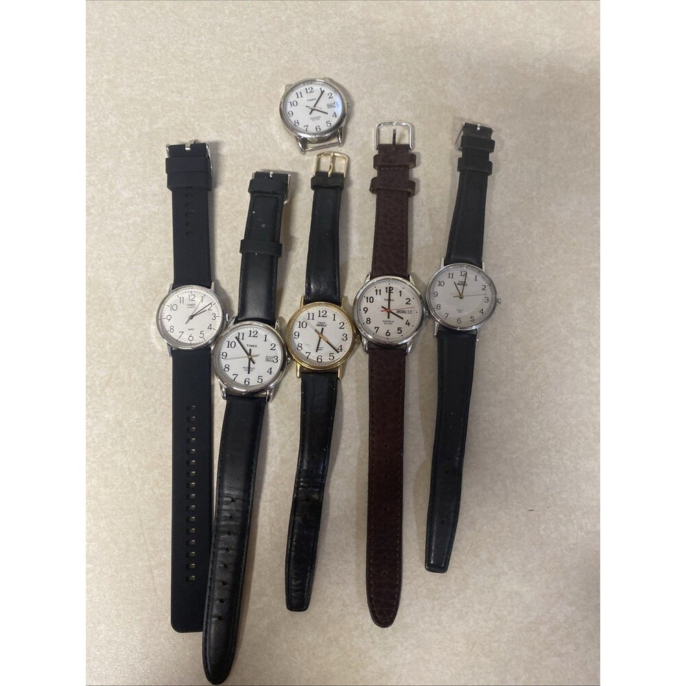 Lot Of 6 Timex Watches